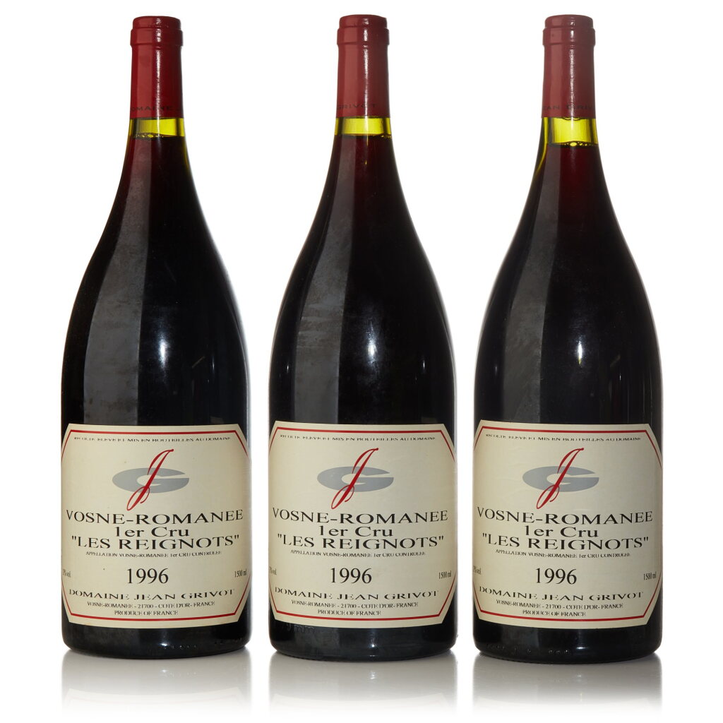 View full screen - View 1 of Lot 204. Vosne Romanée, Aux Reignots 1995 Jean Grivot (6 MAG).