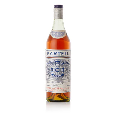 View full screen - View 1 of Lot 9575. Martell 3 Stars Cognac 40.0 abv NV (1 BT72).