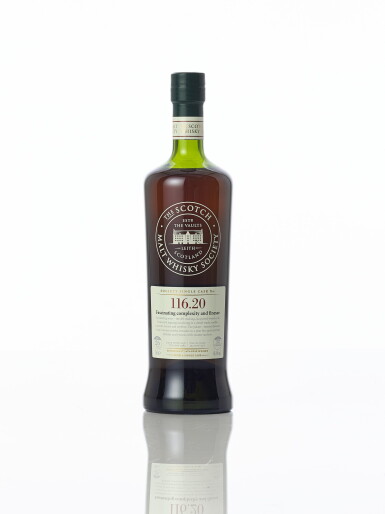 View full screen - View 1 of Lot 94. 余市 Yoichi 26 Year Old SMWS 116.20 Fascinating Complexity and Finesse 61.6 abv 1987 (1 BT70).