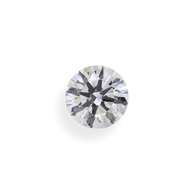 View full screen - View 1 of Lot 5. A 2.56 Carat Round Diamond, D Color, Internally Flawless.