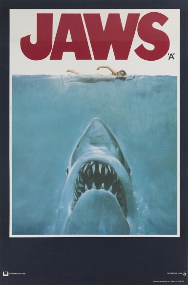 View full screen - View 1 of Lot 62. Jaws (1975).