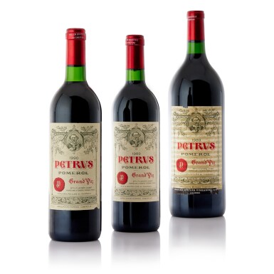 View full screen - View 1 of Lot 2326. Petrus 1990 (3 BT).