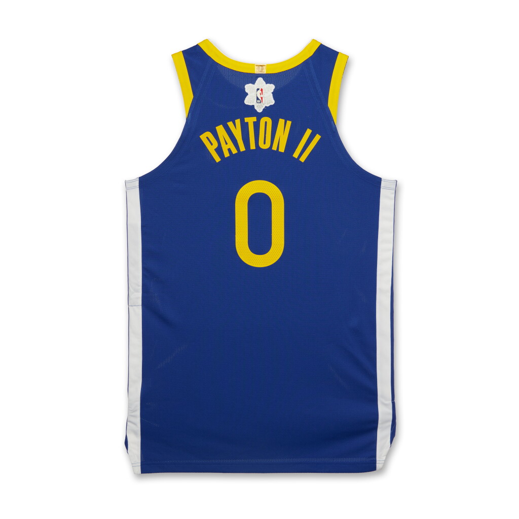 全螢幕檢視 - 查看37Gary Payton II ‘Christmas Day’ Golden State Warriors 2024-2025 Game Worn Icon Edition Jersey 的1