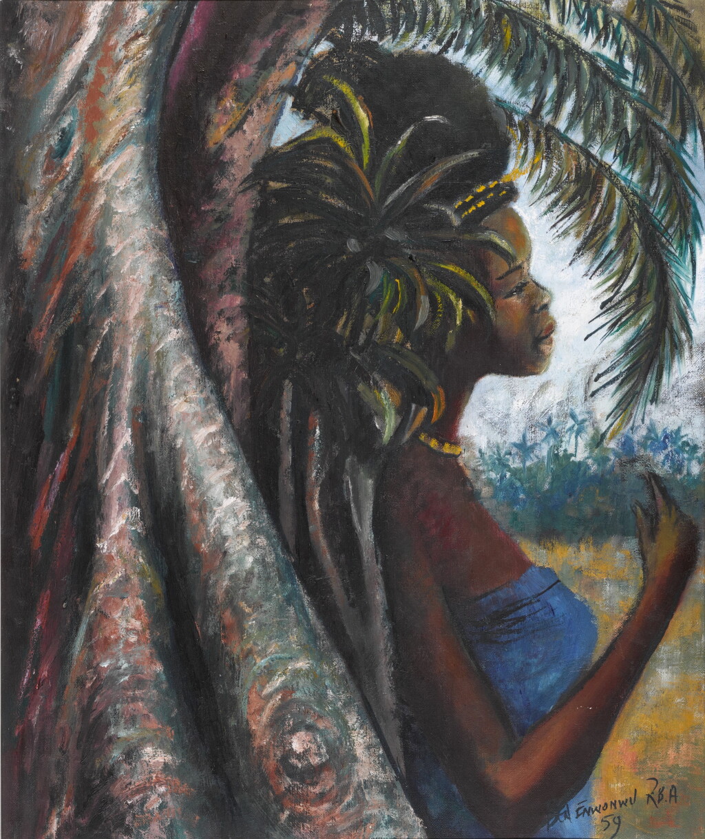 View full screen - View 1 of Lot 35. Nigerian Beauty.