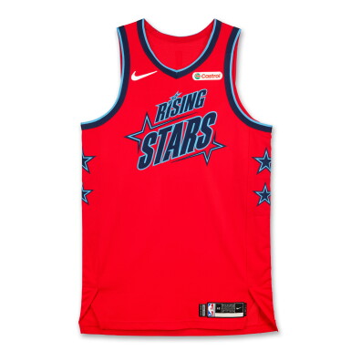 View full screen - View 1 of Lot 54. Jaylen Wells 2025-2026 Game Worn ‘Rising Stars’ Jersey.
