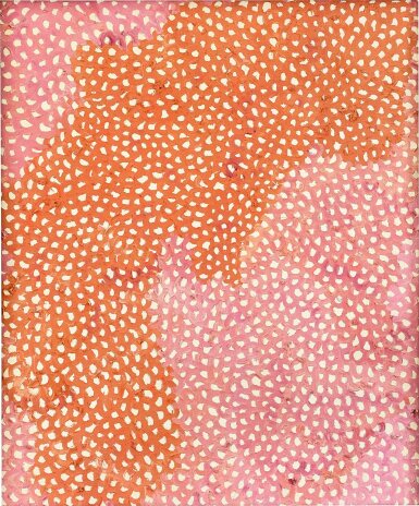 View full screen - View 1 of Lot 28. Yayoi Kusama 草間彌生 | Red nets 紅色無限網.