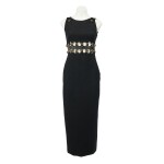 By Gianni Black Wool Dress, Autumn-Winter 1994-95