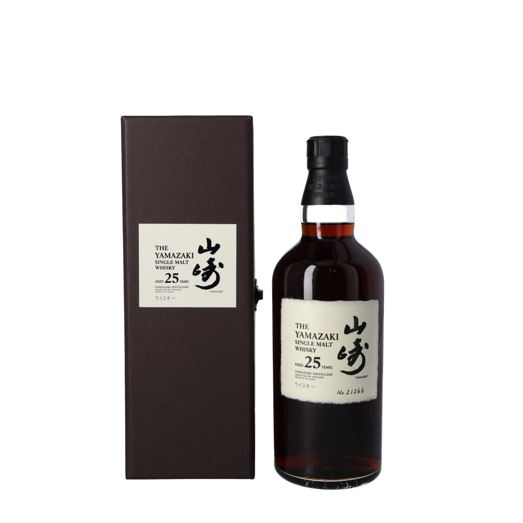 View full screen - View 1 of Lot 5438. The Yamazaki 25 Year Old 43.0 abv NV (1 BT70).