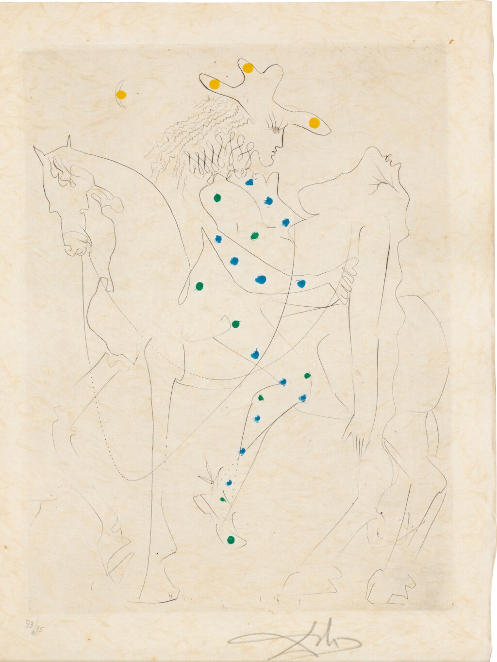 View full screen - View 1 of Lot 699. Les Amours de Cassandre (Ten Plates).