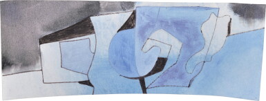 View full screen - View 1 of Lot 113. Mauve and Blue, May 1978.
