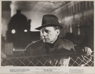 View full screen - View 1 of Lot 114. The Third Man (1949), original photographic production still, US.