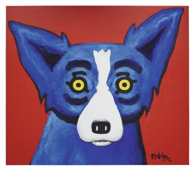 View full screen - View 1 of Lot 565. GEORGE RODRIGUE | KING KONG DOG.