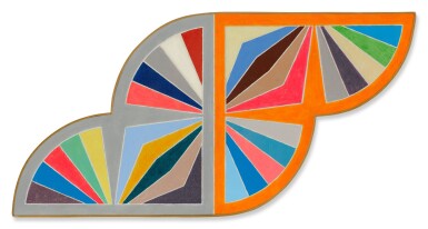 View full screen - View 1 of Lot 403. Frank Stella, 'Harran III,' 1967.