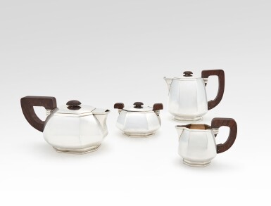 View full screen - View 1 of Lot 391. Four Piece Tea and Coffee Service.