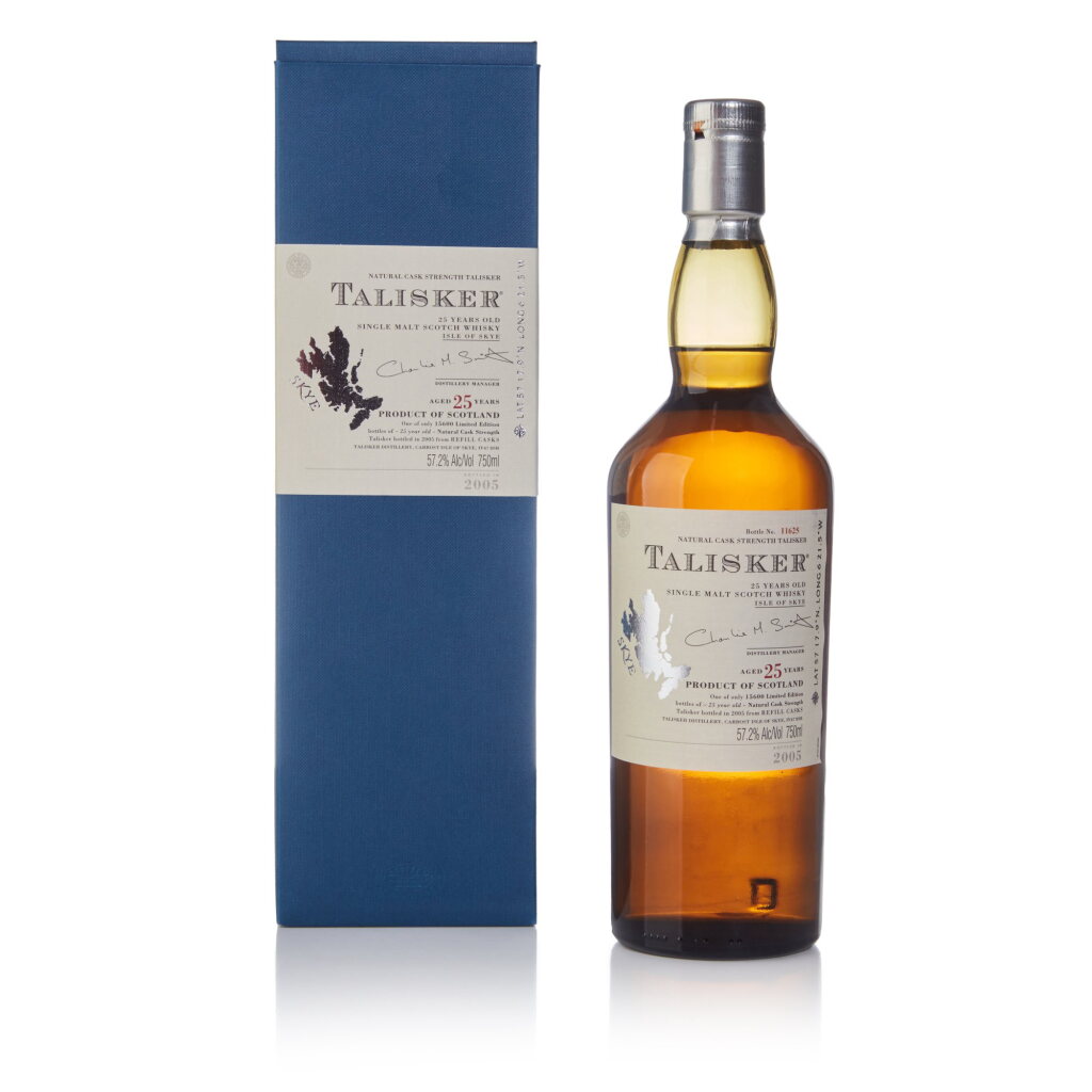 View full screen - View 1 of Lot 69. Talisker 25 Year Old 57.2 abv NV (1 Bottle 75cl).