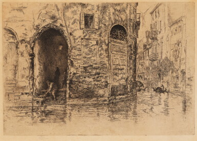 View full screen - View 1 of Lot 86. Two Doorways, from the First Venice Set.
