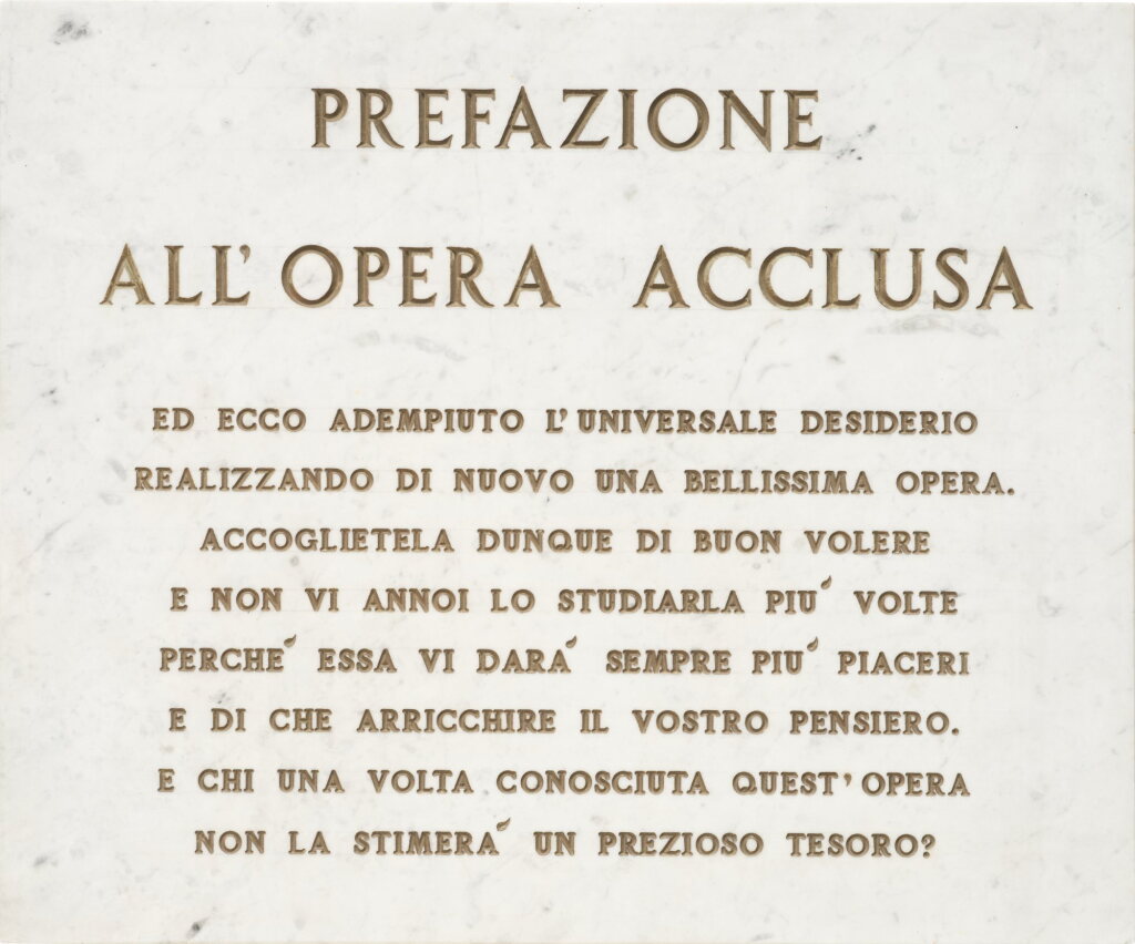 View full screen - View 1 of Lot 33. Prefazione all'opera acclusa.
