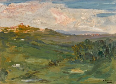 View full screen - View 1 of Lot 128. A Moorish Landscape - Evening.