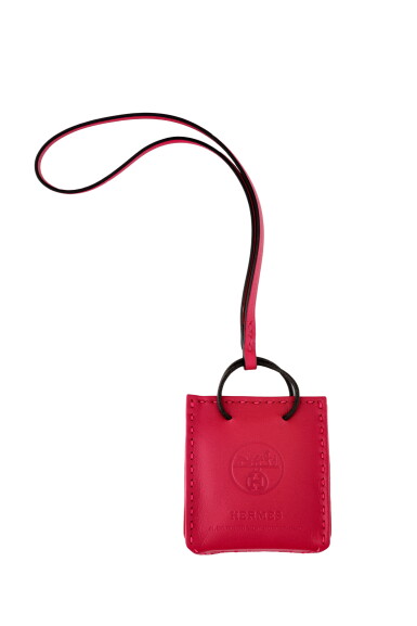 View full screen - View 1 of Lot 142. Rose Mexico Shopping Bag Charm.