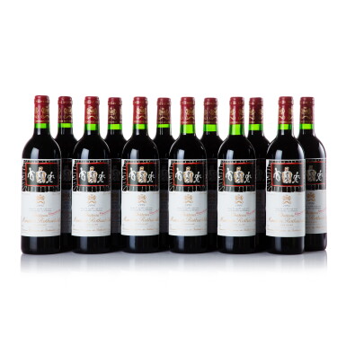 View full screen - View 1 of Lot 1115. Château Mouton Rothschild 1994 (12 BT).