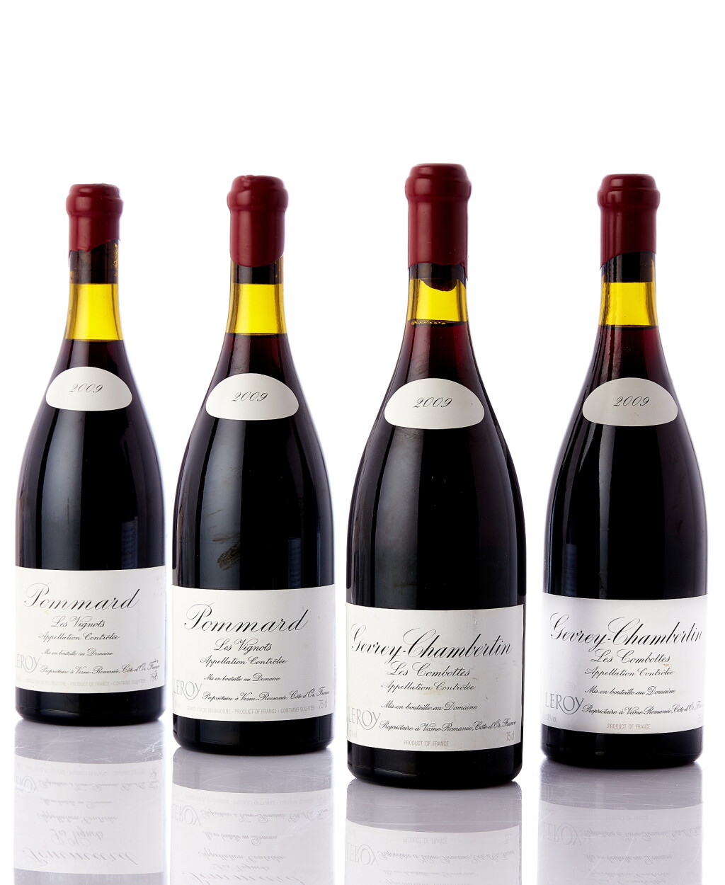 Voir en plein écran - Voir 1 du lot 7014. Gevrey Chambertin, Les Combottes 2009 Domaine Leroy (5 BT).