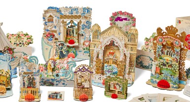 View full screen - View 1 of Lot 29. An Important Collection of Rosh Hashanah Cards.