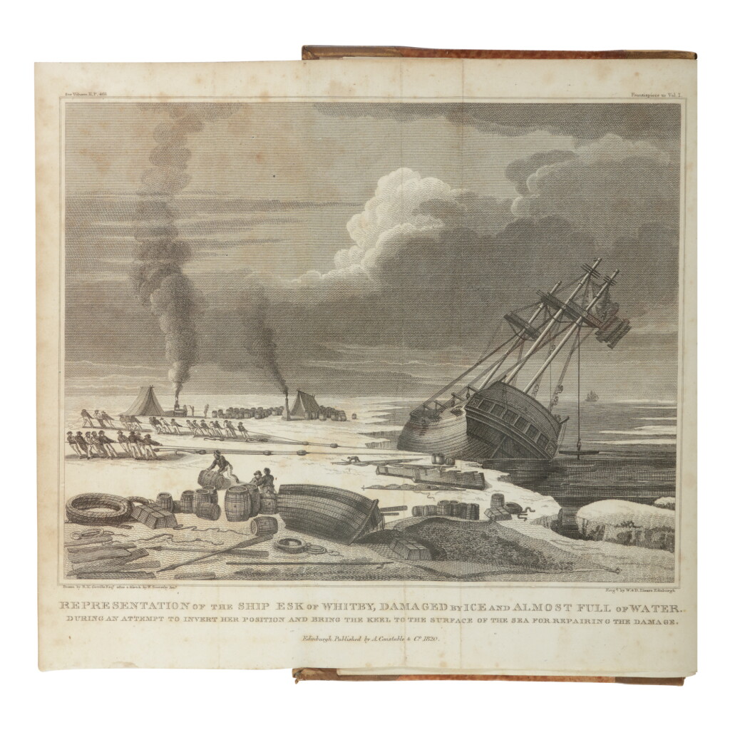 View full screen - View 1 of Lot 137. SCORESBY, WILLIAM | An Account of the Arctic Regions; with a History and Description of the Northern Whale-Fishery. Edinburgh: Archibald Constable, 1820.