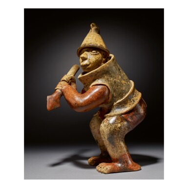 View full screen - View 1 of Lot 154. JALISCO STANDING WARRIOR, AMECA STYLE PROTOCLASSIC, CIRCA 100 BC-AD 250.