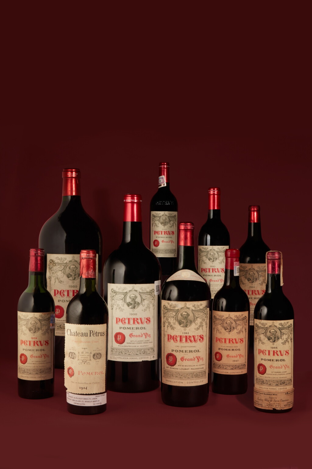 View full screen - View 1 of Lot 14. Petrus 1966 (6 BT).