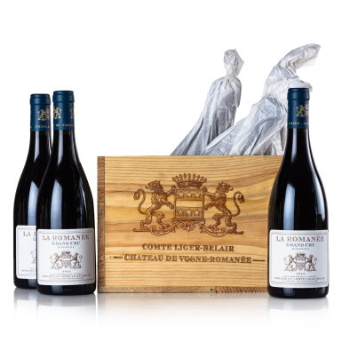 View full screen - View 1 of Lot 12. La Romanée 2012 Domaine du Comte Liger-Belair (6 BT).