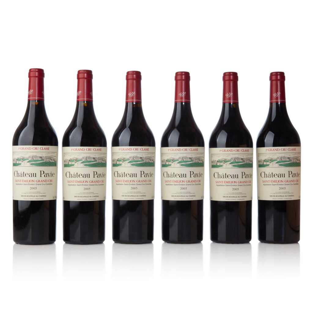View full screen - View 1 of Lot 52. Château Pavie 2005 (12 BT).