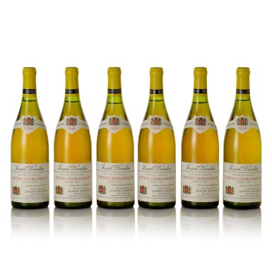 View full screen - View 1 of Lot 830. Corton Charlemagne 1990 Joseph Drouhin (12 BT).