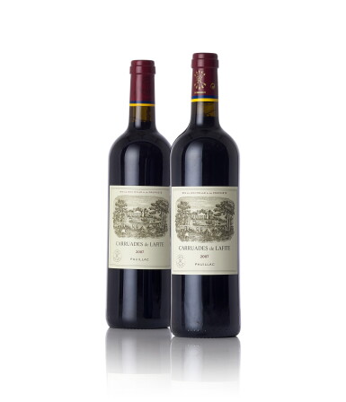View full screen - View 1 of Lot 6016. Carruades de Lafite 2007 (12 BT).
