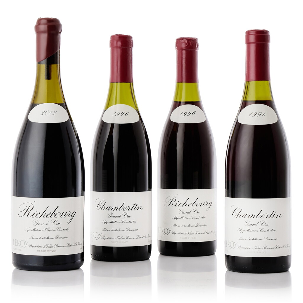View full screen - View 1 of Lot 7223. Chambertin 1996 Domaine Leroy (9 BT).