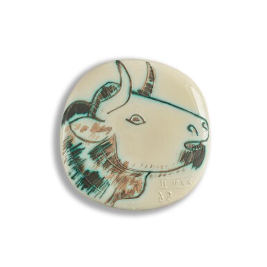 View full screen - View 1 of Lot 51. Profil de taureau (A. R. 315).