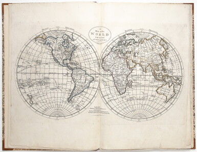 View full screen - View 1 of Lot 32. Carey, Mathew. An apparently unrecorded variant of Carey's General Atlas.