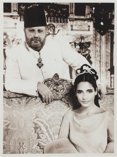 View full screen - View 1 of Lot 42. Gianfranco Ferre and model, Vogue, 1997 (2 works).