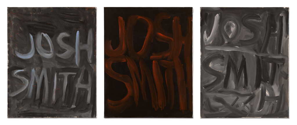 View full screen - View 1 of Lot 363. Untitled (Name Painting) (Three Works).
