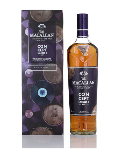 View full screen - View 1 of Lot 82. The Macallan Concept No.2 40.0 abv NV (1 BT 75cl).