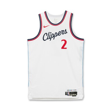 View full screen - View 1 of Lot 132. Kawhi Leonard Los Angeles Clippers 2024-2025 Game Worn Association Edition Jersey | Matched to 3 Games.