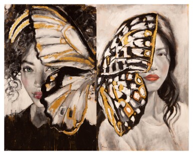 View full screen - View 1 of Lot 25. Because She Believed and Shine Your Light.