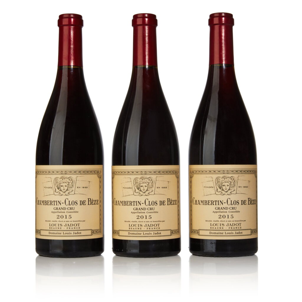 View full screen - View 1 of Lot 86. Chambertin, Clos de Bèze 2015 Louis Jadot (3 BT).