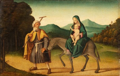 View full screen - View 1 of Lot 18. The Flight into Egypt | La Fuite en Egypte.