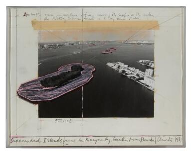 View full screen - View 1 of Lot 54. Surrounded Islands (Project for Biscayne Bay, Greater Miami, Florida).