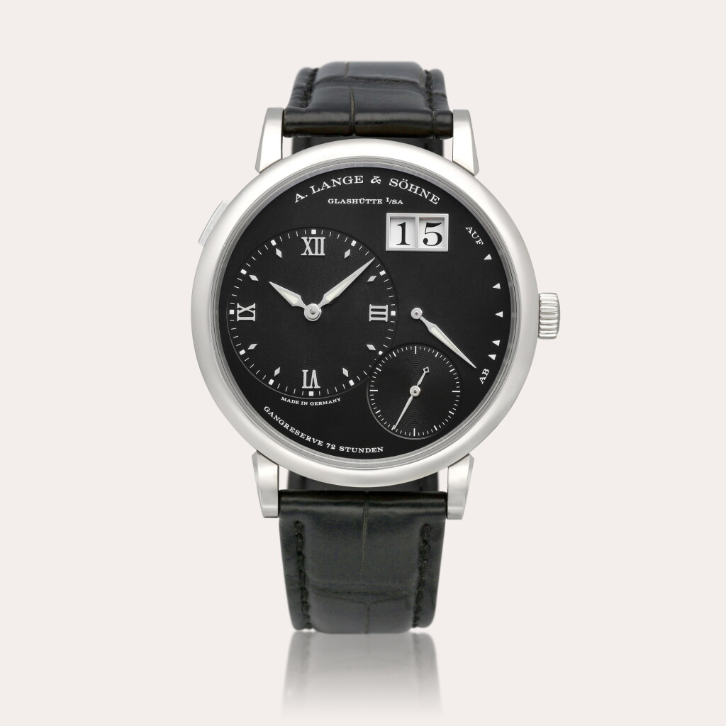 View full screen - View 1 of Lot 2184. Grand Lange 1, Reference 117.028 | A white gold wristwatch with date and power reserve indication, Circa 2016.
