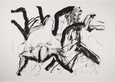 View full screen - View 1 of Lot 473. WILLEM DE KOONING | WOMAN ON CLEARWATER BEACH (GRAHAM 5).
