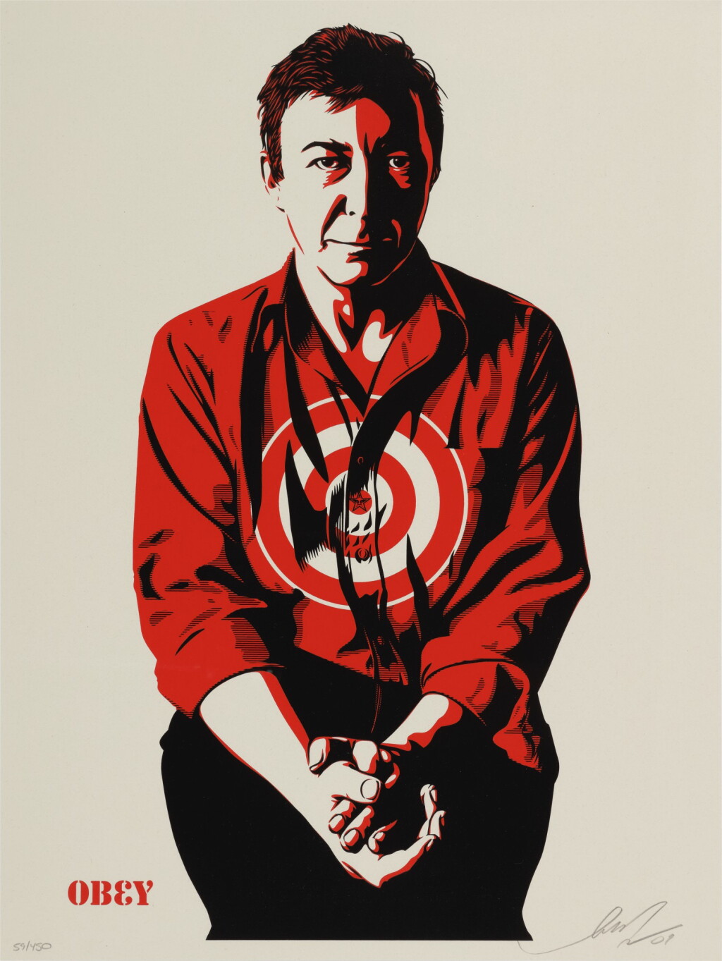 View full screen - View 1 of Lot 53. JASPER JOHNS CREAM.