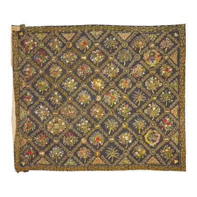 View full screen - View 1 of Lot 123. A FRENCH NEEDLEWORK CARPET, SECOND QUARTER 19TH CENTURY.