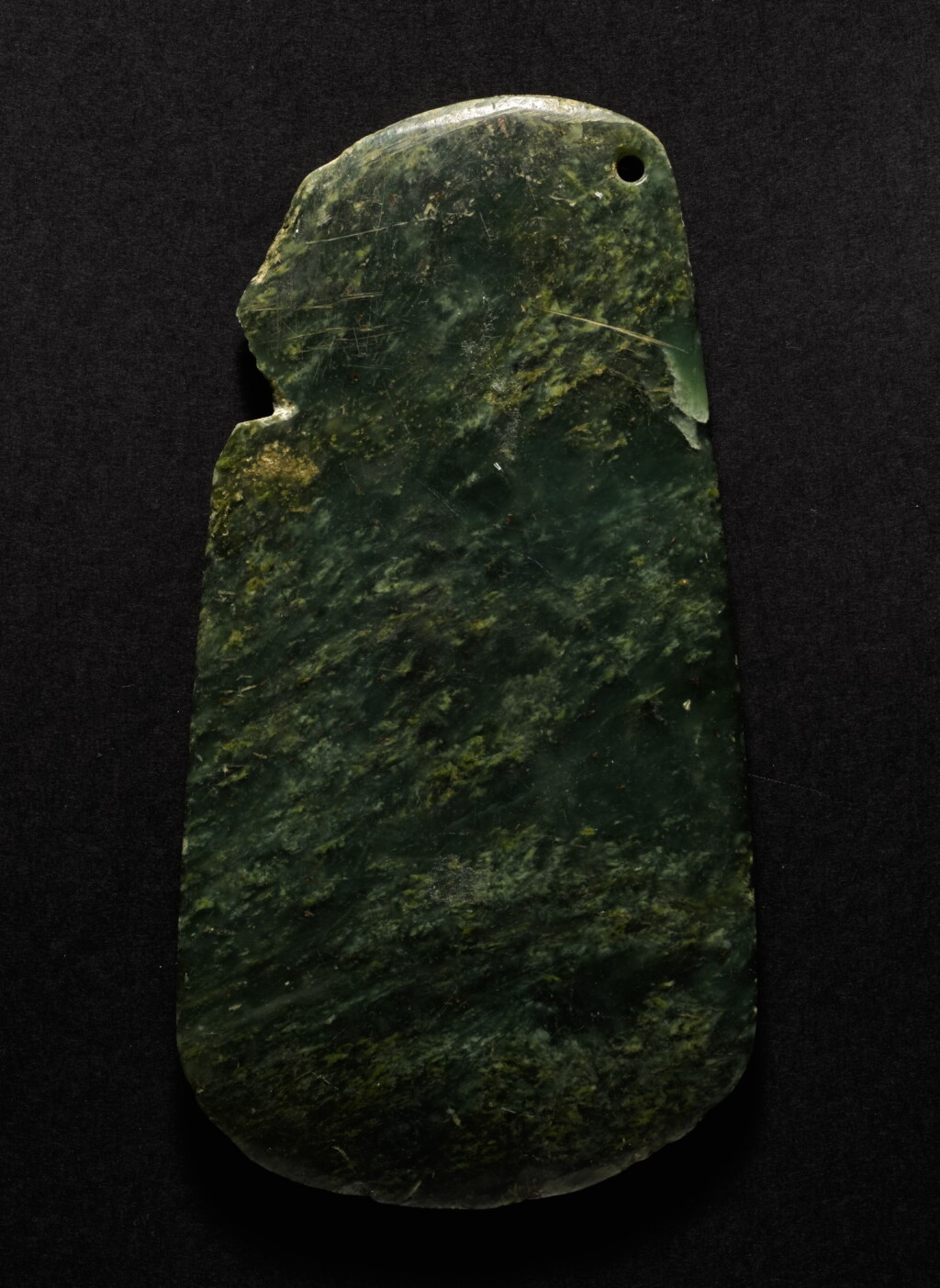 View full screen - View 1 of Lot 244. A MOTTLED JADE AXE NEOLITHIC PERIOD | 新石器時代 玉斧.