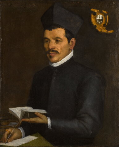 View full screen - View 1 of Lot 27. Portrait of a protonotary.